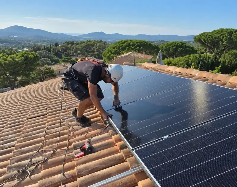 Installateur panneaux solaires Blauvac — pose photovoltaïque sur toiture